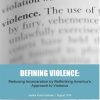 New report by the Justice Policy Institute seeks to rethink America’s approach to violence to combat (over-)incarceration Front of report by Justice Policy Institute on rethinking America's Approach to Violence